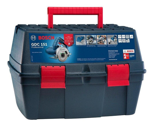 Imagem 3 de 12 de Serra Mármore A Úmido Bosch Gdc 151 Titan 1500w 110v