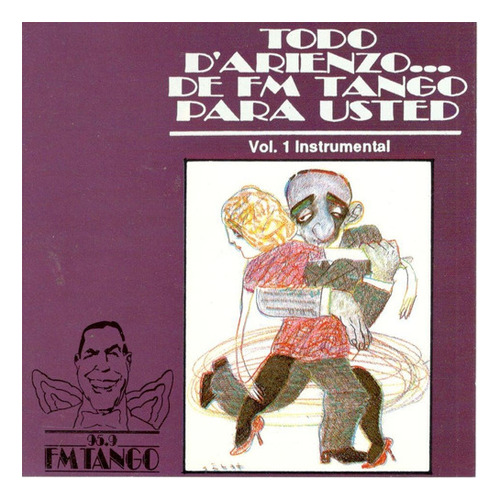 Cd Juan D' Arienzo - Fm Tango - Instrumental - Vol. 1 