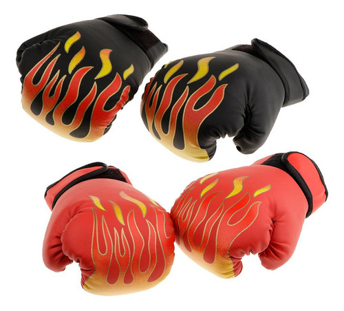 Para 2 Pares De Guantes De Boxeo Para Niños Y Jóvenes, Artes