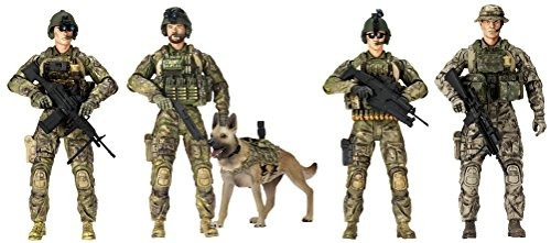 Sunny Days Entertainment Elite Force Army Rangers 5 Pack Fig