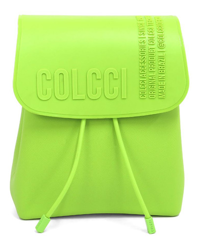 Bolsa Mochila Colcci Chicago Lovers Feminina Verde