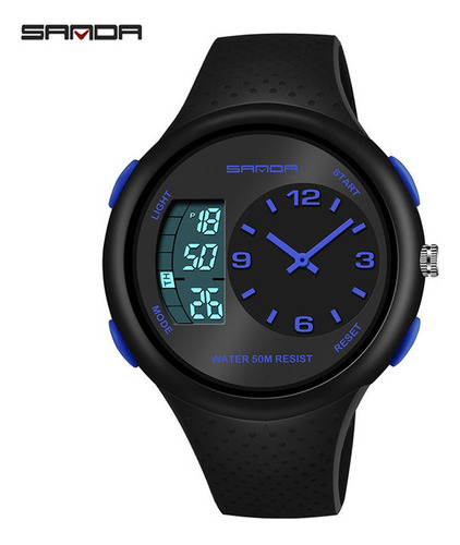 Reloj De Pulsera Deportivo Digital Luminoso Sanda Para Hombr