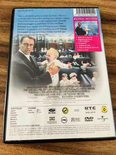 Junior | Dvd Schwarzenegger Película (Usado)