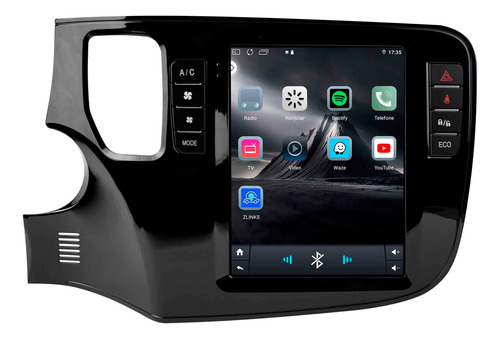 Multimídia Tesla Adak Play Outlander 2013/2022 2+64gb 9.7p