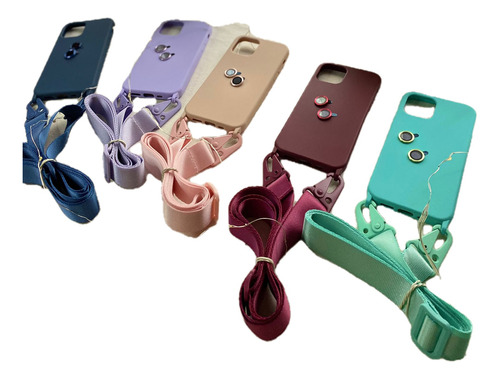 Carcasa Funda Cases Con Correa Para iPhone Varios Modelos