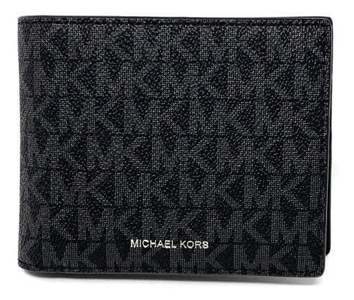 Michael Kors Mens Cooper Billetera Con Passcase Wallet (negr