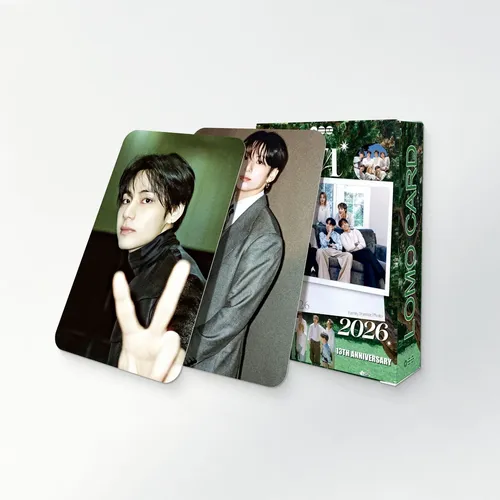 Cartões Lomo Bts Festa 2026 Conjunto 55 Unidades | Parcelamento