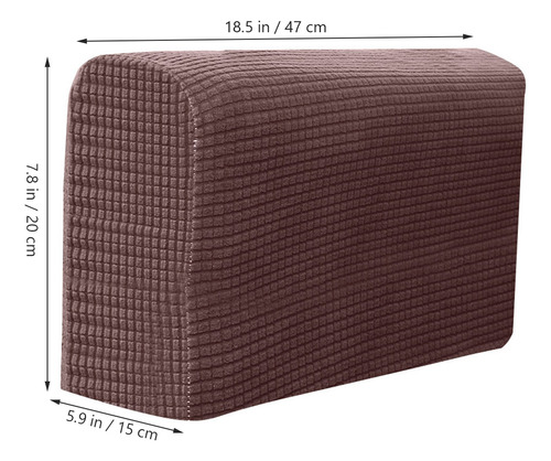 Funda Elástica Universal Para Reposabrazos De Sofá, 2 Unidad