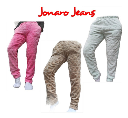 Pantalon Pijama Mujer Polar Soft  Premium