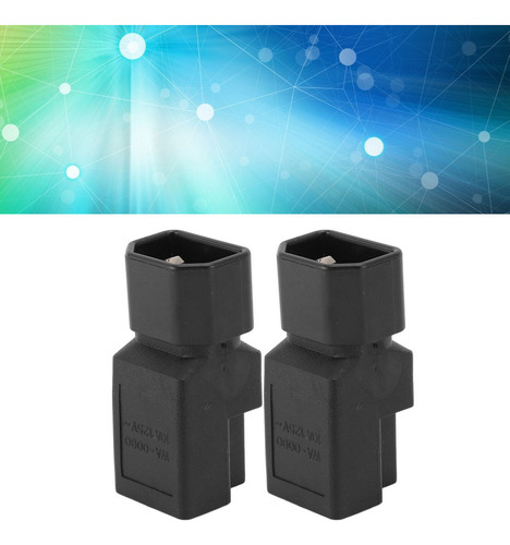 Adaptador De Corriente Iec320 C14 Macho A Nema 5 15r Hembra