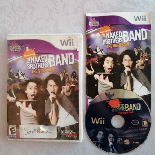 Naked Brothers Band Juegazo Para Wii