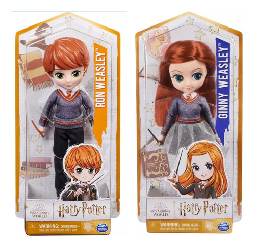 Paquete Ron Y Ginny Weasley Wizarding World Spin Master