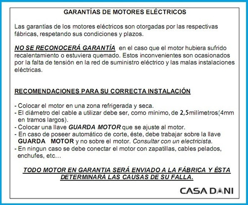 Imagen 4 de 10 de Compresor Para Agua 3/4 Hp Con Motor