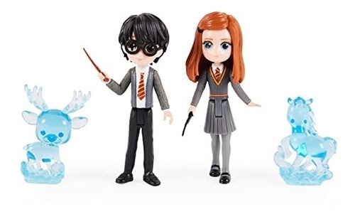 Muñecos Set De La Amistad Patronus De Harry Potter Y Ginny