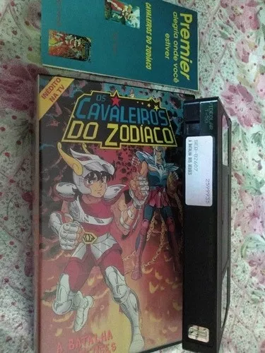 Os Cavaleiros do Zodíaco - A Batalha dos Deuses (Dublado)(VHS)(Usado)