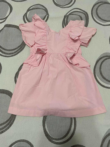 Vestido De Fiesta Rosa Zara Kids Un Solo Uso