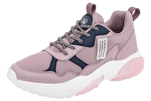 Starsofthe World Tenis Urbano Rosa Para Mujer, Código 112833