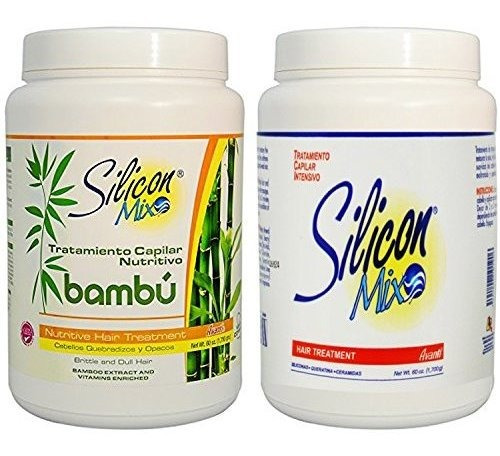 Combo | 60oz Silicon Mix + Bambú Silicon Mix 60oz  tratamie