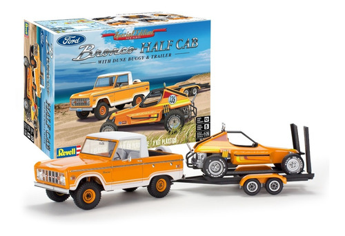 Ford Bronco C/ Trailer Y Buggy - Escala 1/25 Revell 85-7228