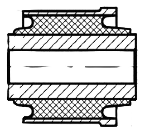 Buje Bastidor Inf (c/valona) Gsp Renault Clio I 96-97