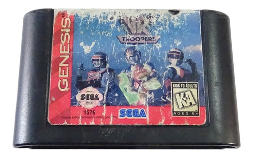 Vr Troopers Juego Original Para Sega Genesis 1995