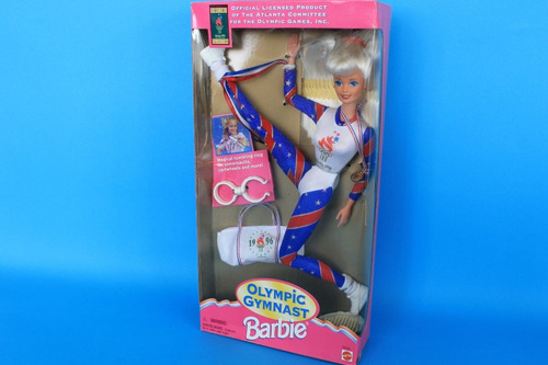 Barbie Olympic Gymnast 1996 Blonde (Usado)