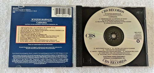 Wynton Marsalis Cd Carnaval (Usado)