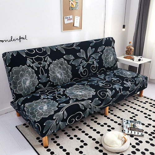 Funda Para Sofá Cama Sin Brazos, Spandex, Estampado A