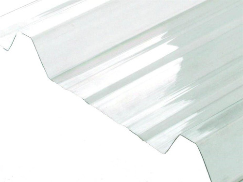 Chapa Trapezoidal Plástica Blanca G5 X 4,5mts
