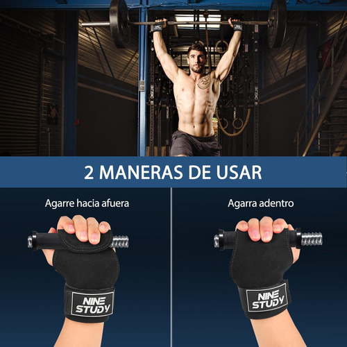 Ajustables Muñequeras Para Gym Mujer Tipo Straps Talla M