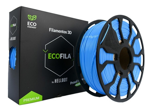 Imagen 1 de 2 de Filamento Pla Impresora 3d Hellbot Ecofila 1kg 1.75mm