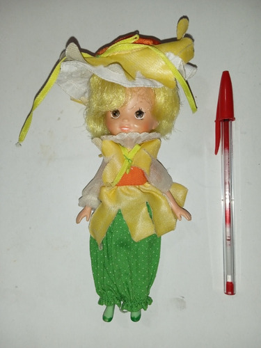 Muñequita Rose Petal Place 1984. No Rosita Fresita Lili Ledy (Usado)
