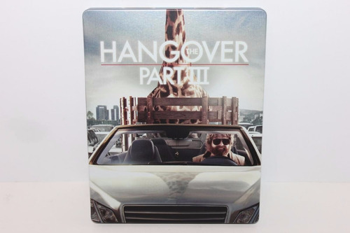 Blu Ray Que Paso Ayer ? Hangover Part Iii + Dvd Steel Book
