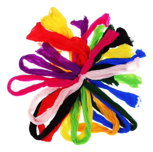 Youpin 10 Piezas De Tela De Flores De Nailon Colorida Para