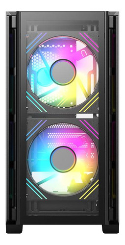 Gabinete Gamer Acegeek Vision M352, Mid-tower, Lateral/vidro