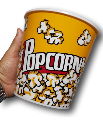 Pote Popcorn Balde Copo Pipoca 2,9 Litros