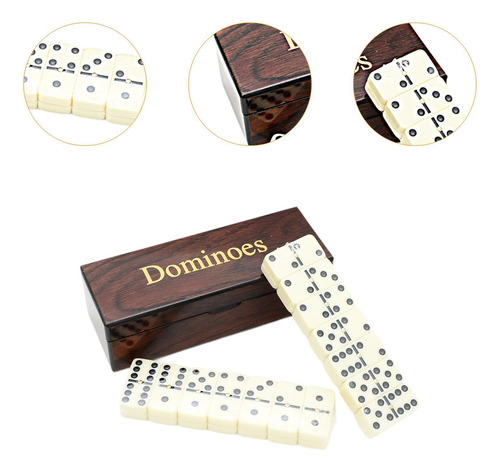 Juego De Dominó, Regalo Navideño, Herramienta Didáctica