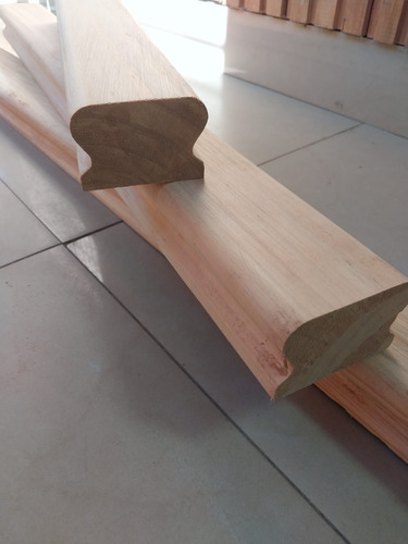 Pasamano Pino Con Nudos 3mts + 3 Soportes Spa-e - Mader Shop Pino Con Nudo