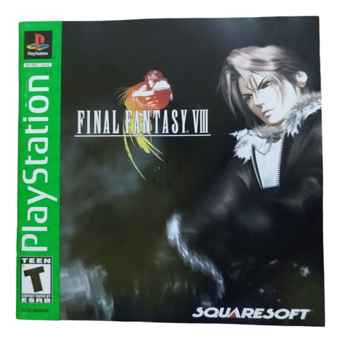 Final Fantasy Viii Ps1 Playstation Original Completo 4 Disc (Usado)