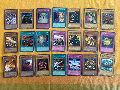 Lote De Cartas Yu Gi Oh