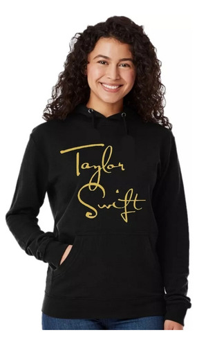 Buzo Canguro Taylor Swift - Firma - Hoodie - Ts02 Infantil