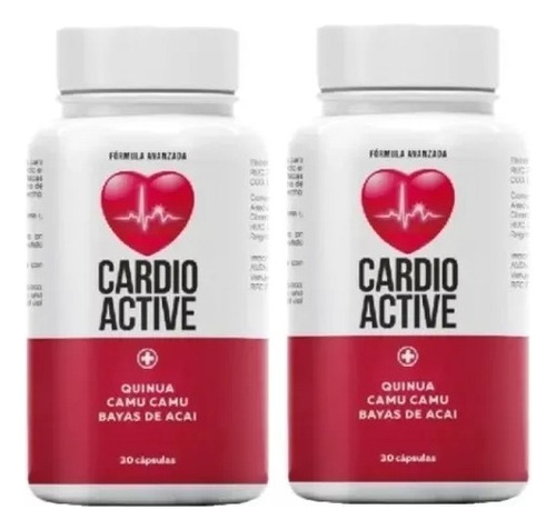 Cardio Active Para La Tensión Arterial 30 Caps 2pack Sabor Sin Sabor