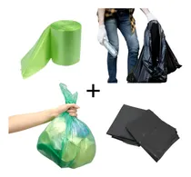 Comprar Bolsa En Rollo Residuos Papelera + 10 Bolsas Jardin\u002Fedificio