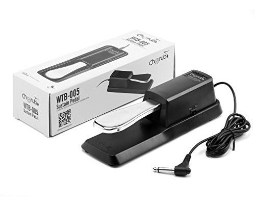 Imagen 3 de 4 de Sustain Para Teclado Amortiguador Cable 5.9 Ft Conector
