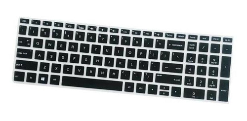 3 Silicone Notebook Keyboard Skin Cover Negro 15,6 Pulgadas