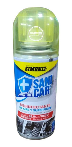 Desinfectante Sin Cloro Sanicar  Simoniz  110ml