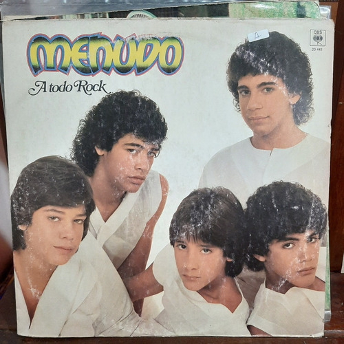 Vinilo Menudo A Todo Rock Zzv If1