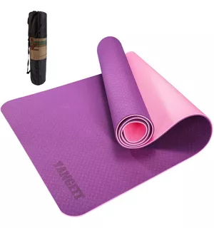 Tapete Yoga Mat Tpe Ecológico 183x61x0,6cm Com Bolsa Yangfit