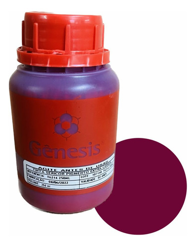 Sericor Pigmento Extra Carmim 250ml Genesis Cod T6214