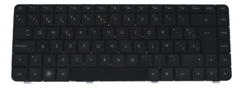 Teclado Para Laptop Hp-compaq G42 Cq42 Español Color Negro